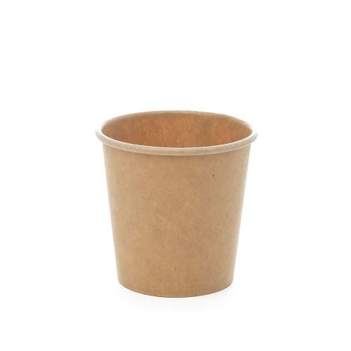 Espresso Becher Kraft/PE FSC® braun Ø 6,0cm 0,1L/4oz